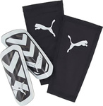 Ochraniacze piłkarskie na golenie piszczele nagolenniki Puma Ultra Flex Sleeve czarno-białe 030871 03