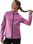 Kurtka damska softshell 4F F285 różowa 4FWAW24TSOFF285 54S
