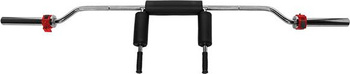 Gryf olimpijski łamany z zaciskami GOL320 230 CM lock jaw black
