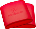 Opaski silikonowe do ochraniaczy piłkarskich Proskary czerwone