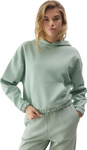 Bluza damska 4F F1057 zielona 4FWSS24TSWSF1057 42S