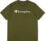 Koszulka męska Champion SS Tee oliwkowa 220256 GS573