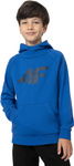Bluza dla chłopca 4F niebieska 4FJSS23TSWSM220 36S