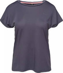 Damska koszulka z krótkim rękawem Hi-tec Lady Hine szara rozmiar XL