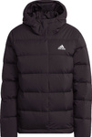 Kurtka damska adidas Helionic Hooded Down czarna HG8747