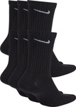 Skarpety Nike Everyday Cush Crew 6 par czarne SX7666 010