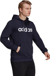 Bluza męska adidas Essentials French Terry Linear Logo Hoodie granatowa GK9066