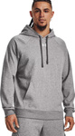 Bluza z kapturem męska Under Armour Rival Fleece Hoodie szara 1379757 025