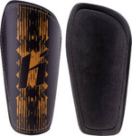 Ochraniacze piłkarskie na golenie piszczele nagolenniki Huari Edson czarno-złote rozmiar M