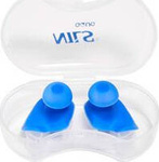 Zatyczki zaciski zatyczka zacisk do uszu Nils aqua nqaw60 niebieski silikonowe