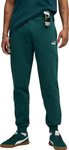 Spodnie męskie Puma ESS no.1 Logo Sweatpants FL zielone 682607 75