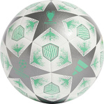 Piłka nożna adidas UCL Club 24/25 Knockout Stages biało-zielono-szara JH1283