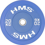 Talerz olimpijski Bumper 20 kg HMS CBR20 niebieski