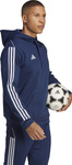Bluza męska adidas Tiro 23 League Sweat Hoodie granatowo-biała HS3599
