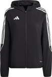 Kurtka damska adidas Tiro 23 League Windbreaker czarna IA1633