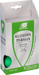 Piłeczki do tenisa stołowego ping ponga Sunflex Glowing 6 szt. zielone 20613