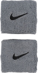 Frotki na rękę Nike Swoosh Wristbands 2 szt. szare N1012405005OS