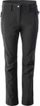 Damskie spodnie softshell trekkingowe turystyczne Elbrus Gianna Wo's membrana 10000 czarne rozmiar L