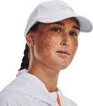 Czapka z daszkiem damska Under Armour Blitzing Adj OSFM biała 1376705 100
