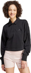 Bluza damska adidas ALL SZN French Terry Polo czarna IX3806