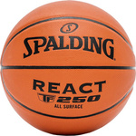 Piłka do koszykówki koszykowa Spalding React TF-250 7 brązowa 76801Z