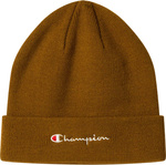 Czapka zimowa ciepła Champion Beanie Cap brązowa 806064 MS572