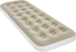 Materac welurowy jednoosobowy turystyczny kempingowy Nils Camp NC2801 beżowy 191x73x22 cm