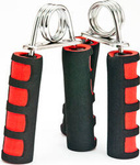 Ściskacz do rąk - uchwyt z gąbki czerwony 2 sztuki