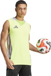 Koszulka męska adidas Tiro 24 Competition Training Sleeveless Jersey limonkowa IR5478