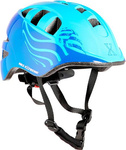 Kask dziecięcy rowerowy na rolki deskorolkę Nils Extreme MTW08 niebieski rozmiar XS 48-55cm