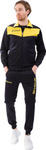 Dres treningowy piłkarski komplet bluza spodnie Givova Tuta Visa Triacetato granatowo-żółty TR018 0407