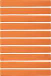 Znaczniki płaskie pachołki na parkiet pasy SMJ sport 10 sztuk pomarańczowe 51x6cm