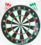 Tarcza do darta tablica papierowa 15" x 1/2" 38 cm rzutki 6 sztuk