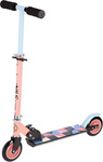 Hulajnoga dziecięca składana miejska koła 125mm ABEC-5 Nils Extreme hd026 różowo-niebieska