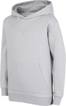 Bluza dla dziewczynki 4F chłodny jasny szary HJZ22 JBLD003 27S