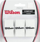 Owijka Wilson Profile Overgrip 3 sztuki biała WRZ4025WH