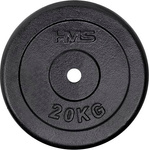Talerz bumper obciążenie na gryf 31 mm czarny HMS TCZ20 20 kg