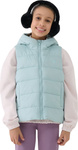 Kamizelka dla dziewczynki 4F F166 miętowa 4FJWSS25TVJAF166 47S