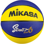 Piłka do koszykówki koszykowa Mikasa niebiesko-żółta BB602B-YBLBK