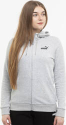 Bluza damska Puma ESS Small Logo Full-Zip Hoodie TR szara 586813 04