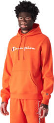 Bluza męska Champion Hooded pomarańczowa 220253 OS014