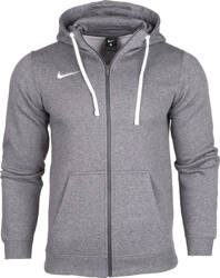 Bluza męska Nike Team Club 19 Full-Zip Fleece Hoodie szara AJ1313 071