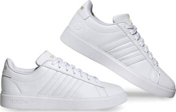 Buty damskie adidas Grand Court Cloudfoam Lifestyle Court Comfort białe GW9213