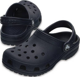 Chodaki sandały klapki Crocs dla dzieci Crocband Classic Clog K Kids granatowe 204536 410