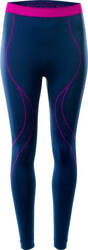 Damska bielizna termoaktywna spodnie legginsy Hi-Tec Lady Ikar Bottom granatowe rozmiar S/M