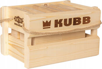 Gra plenerowa Tactic Kubb drewniany box 56388