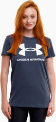 Koszulka damska Under Armour Live Sportstyle Graphic SSC szara 1356305 044