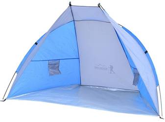 Namiot osłona plażowa Sun Royokamp 200x100x105 szaro-niebieska 1015651