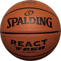 Piłka do koszykówki Spalding React TF-250 Logo Fiba 76967Z