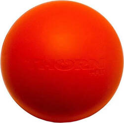 Piłka gumowa Thorn Fit Lacrosse ball czerwona